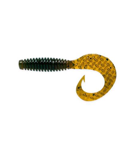 Силиконовые приманки UPSTREAM Swirl 3" 495 watermellon