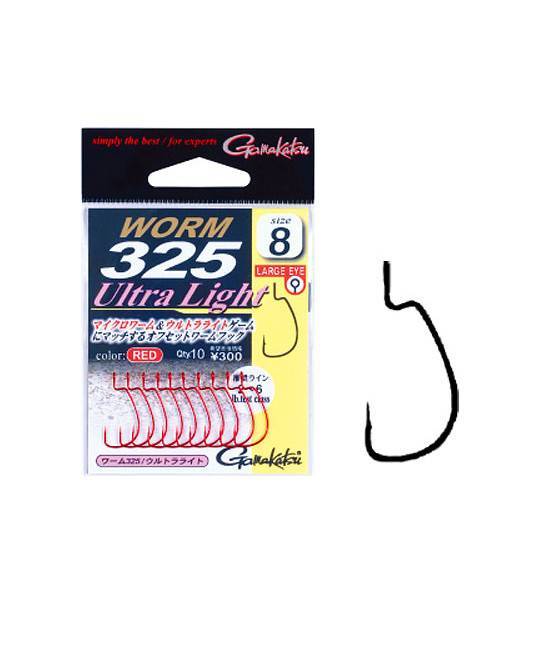 Гачок Gamakatsu Worm 325 Ultra Light №6