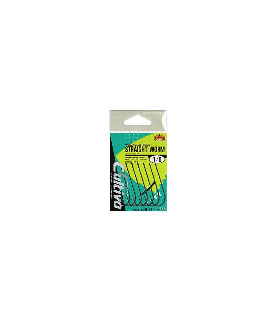 Крючок Owner Straight Worm B-31 №1/0