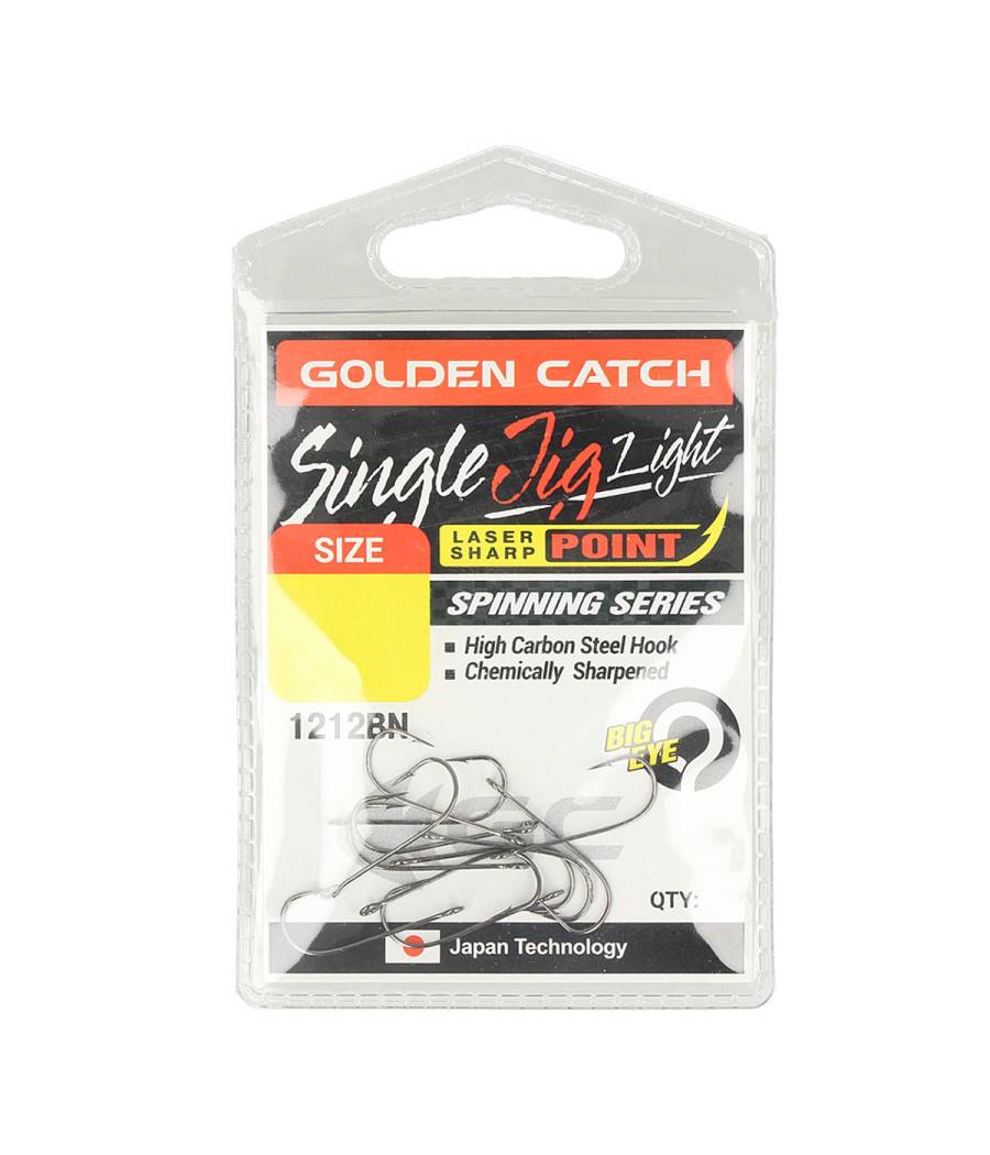 Крючок GC Single Jig Ultralight 1212BN №12(11шт)