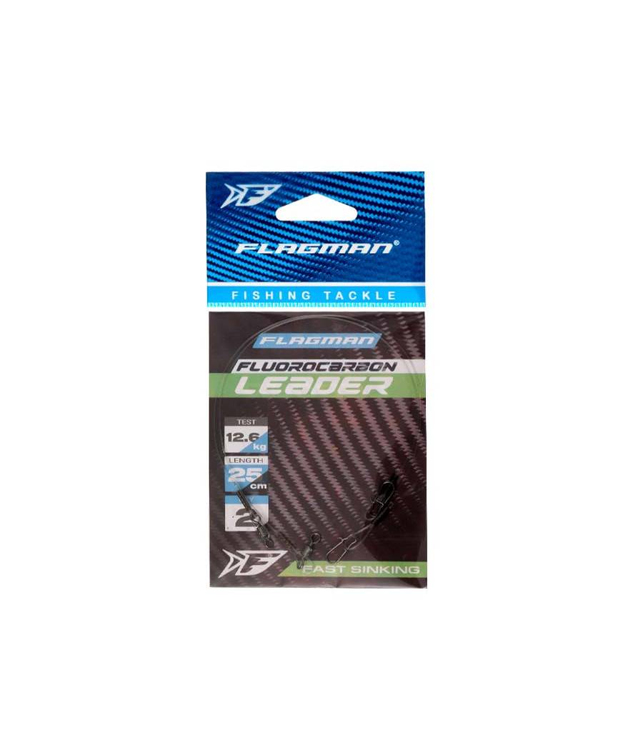 Повідець Flagman Fluorocarbon Leader 12.6кг 25см