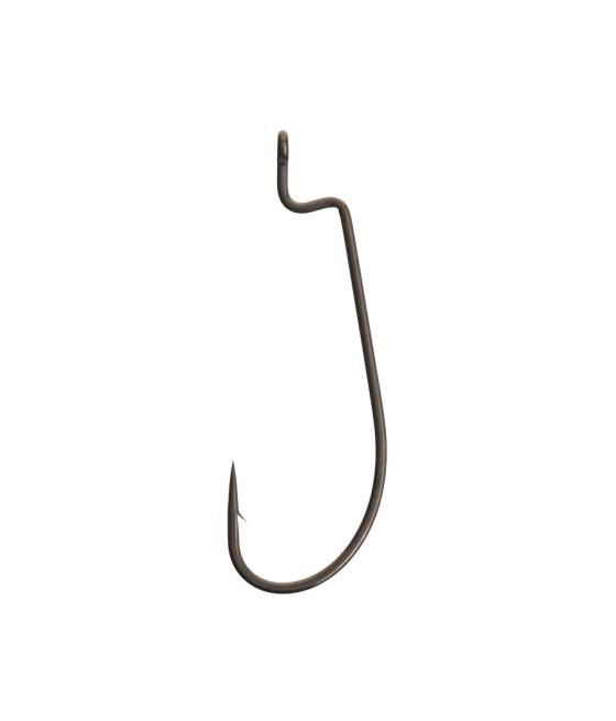 Крючки Azura Slim Offset Worm Hook №5/0