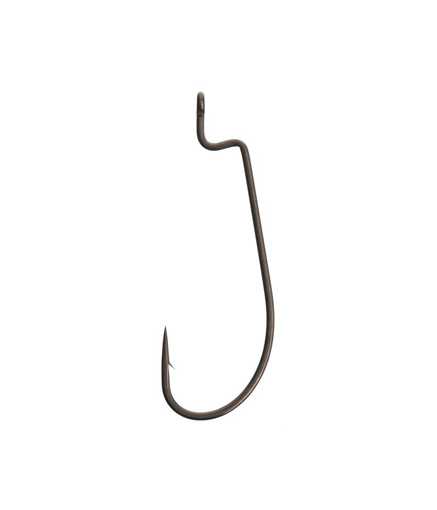 Крючки Azura Slim Offset Worm Hook №5/0