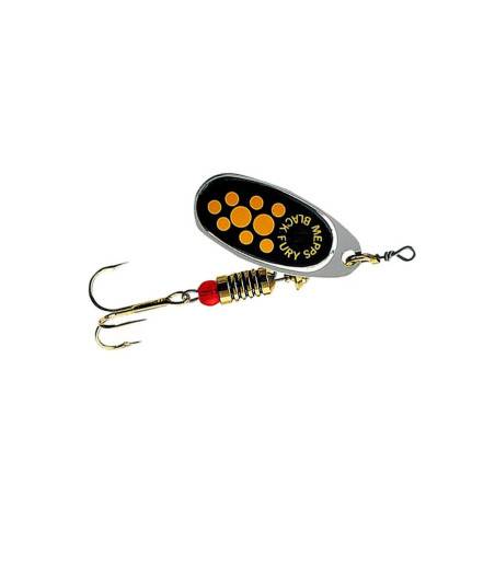 Блешня Mepps Black Fury Silver/Orange №3 6.5г