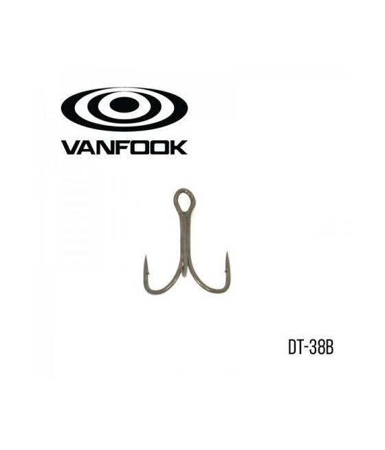 Тройной крючок Vanfook DT-38B Fusso Black (10 (7шт))