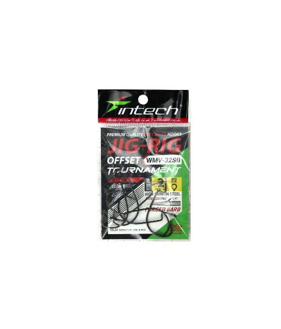 Гачок офсетний Intech Tournament JIG-RIG Offset WMV-32SB (№04 (6шт))