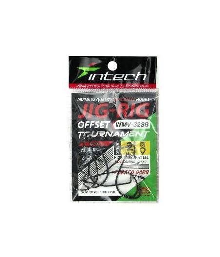 Гачок офсетний Intech Tournament JIG-RIG Offset WMV-32SB (№04 (6шт))