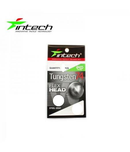 Грузило вольфрамовое "Чебурашка" Intech Tungsten 74 Steel Gray (12g (1шт))