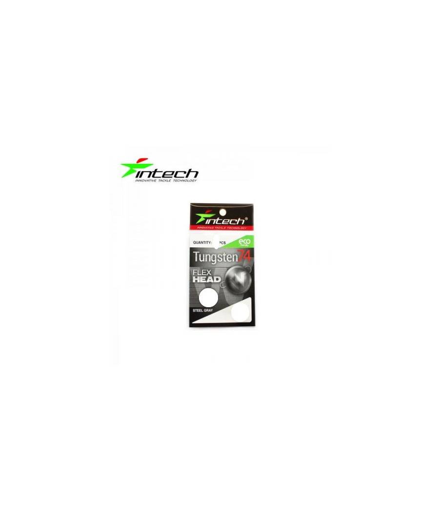 Грузило вольфрамовое "Чебурашка" Intech Tungsten 74 Steel Gray (18g (1шт))