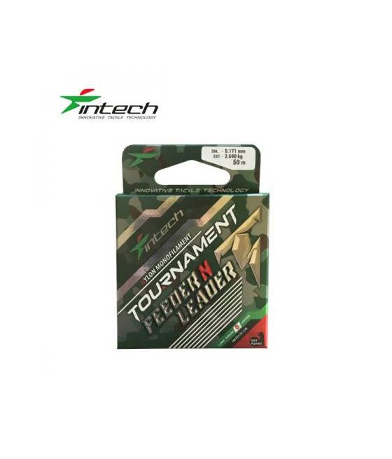 Леска Волосінь Intech Tournament Fееder N Leader 50m (0.171mm, 2.690kg)