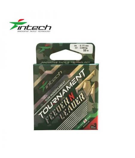 Леска Волосінь Intech Tournament Fееder N Leader 50m (0.171mm, 2.690kg)