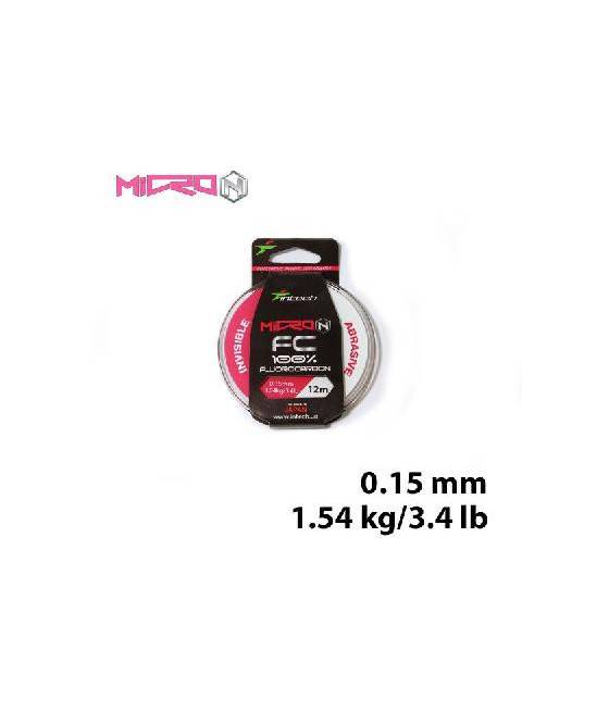 Флюорокарбон Intech Micron FC 12м (0.15mm (1.54kg / 3.4lb))