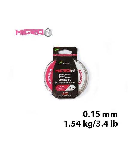 Флюорокарбон Intech Micron FC 12м (0.15mm (1.54kg / 3.4lb))