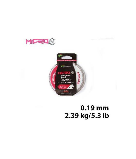 Флюорокарбон Intech Micron FC 12м (0.19mm (2.39kg / 5.3lb))