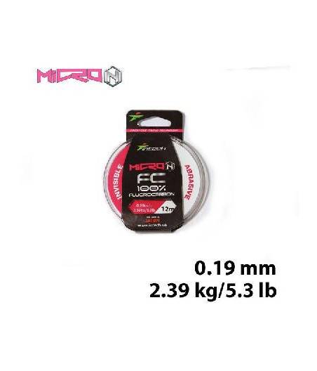 Флюорокарбон Intech Micron FC 12м (0.19mm (2.39kg / 5.3lb))