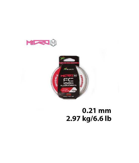 Флюорокарбон Intech Micron FC 12м (0.21mm (2.97kg / 6.6lb))