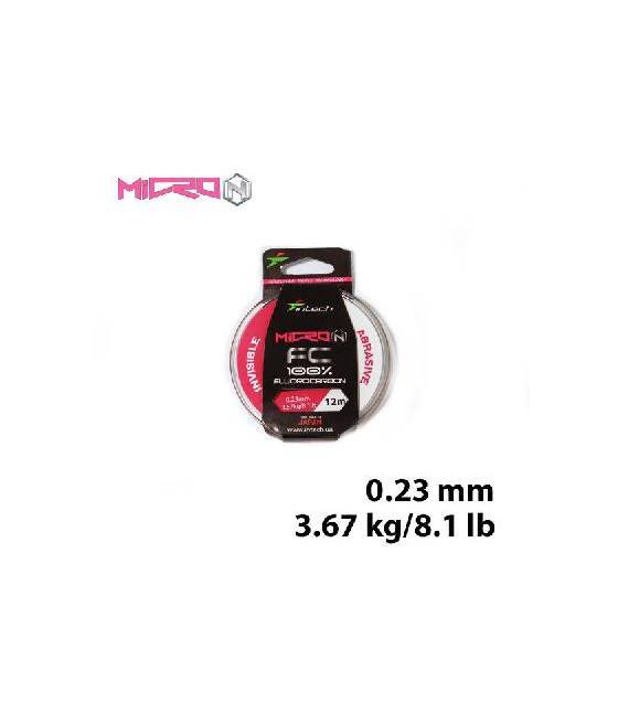 Флюорокарбон Intech Micron FC 12м (0.13mm (0.23mm (3.67kg / 8.1lb))