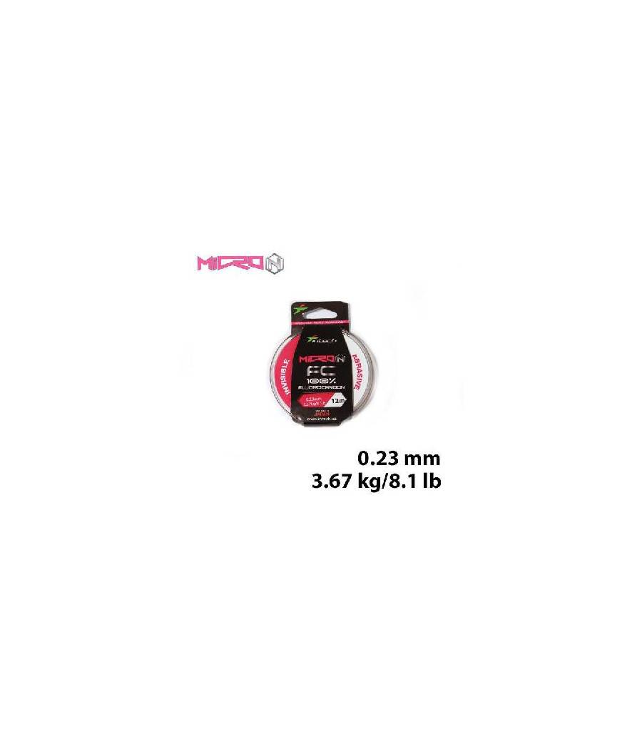 Флюорокарбон Intech Micron FC 12м (0.13mm (0.23mm (3.67kg / 8.1lb))