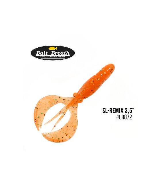 Силиконовая приманка Bait Breath SL-Remix 3,5" (8шт.)  (№Ur872 Halloween Orange)