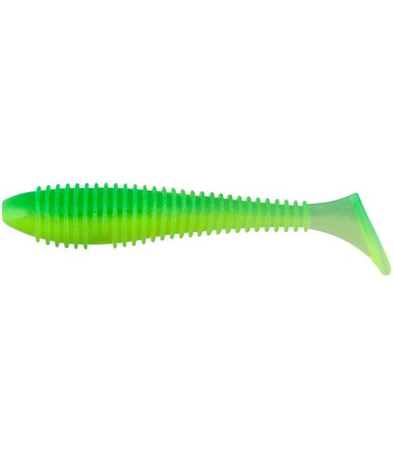 Силікон Keitech Swing Impact FAT 5.8" (4 шт/уп) к:ea11 lime chartreuseglow