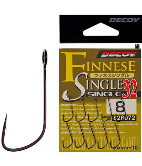 Крючок Decoy Single32 №2 (10 шт/уп)