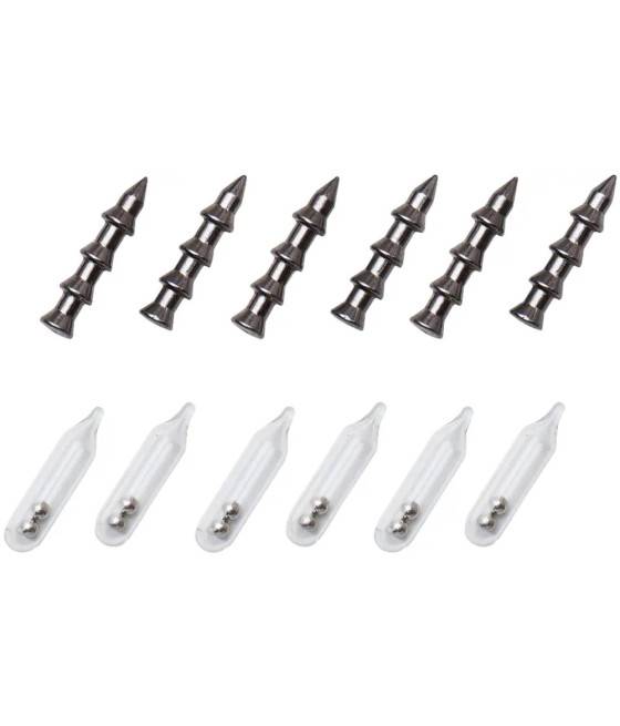Набор Savage Gear Rattle & Spike Kit 1.9g шумовая капсула и утяжелитель (6+6 шт/уп)