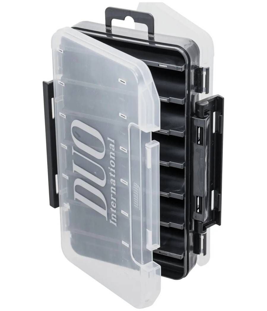 Коробка для воблеров DUO Reversible Lure Case 100 Pearl Black/Clear