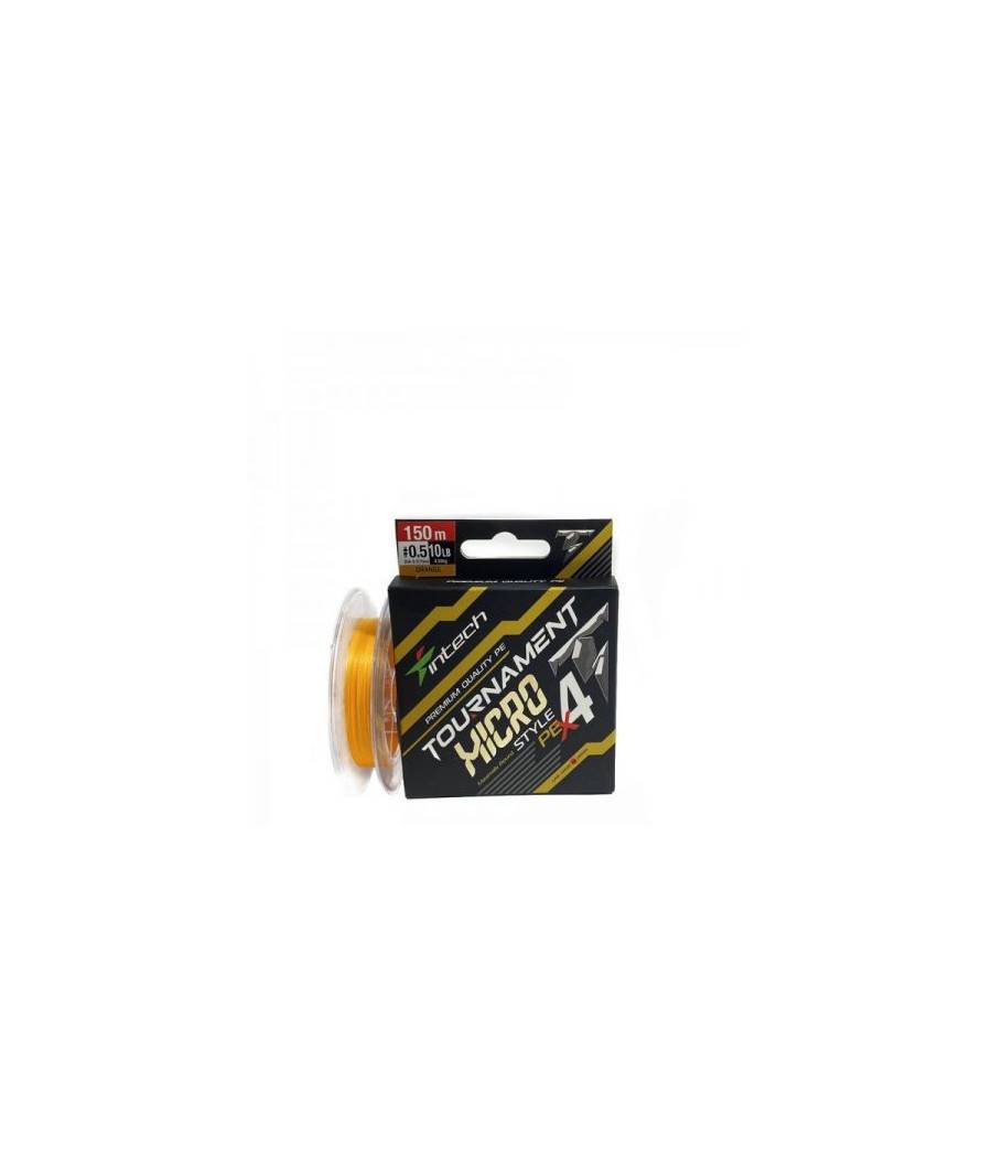 Шнур плетеный Intech Tournament Micro Style PE X4 150m №0.25 (5lb / 2.27kg)