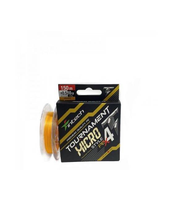 Шнур плетеный Intech Tournament Micro Style PE X4 150m №0.3 (6lb / 2.72kg)