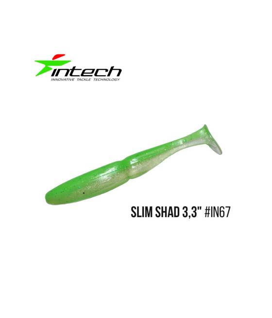 Силікон Intech Slim Shad 3,3" (7 шт) (IN67)