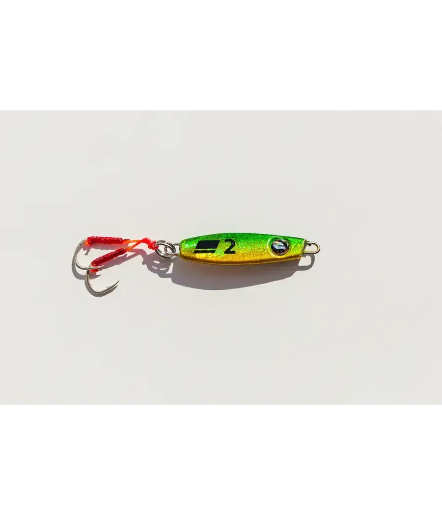 Пилькер ABU GARCIA Salty Stage Micro Jig Flat 2г. №GRG