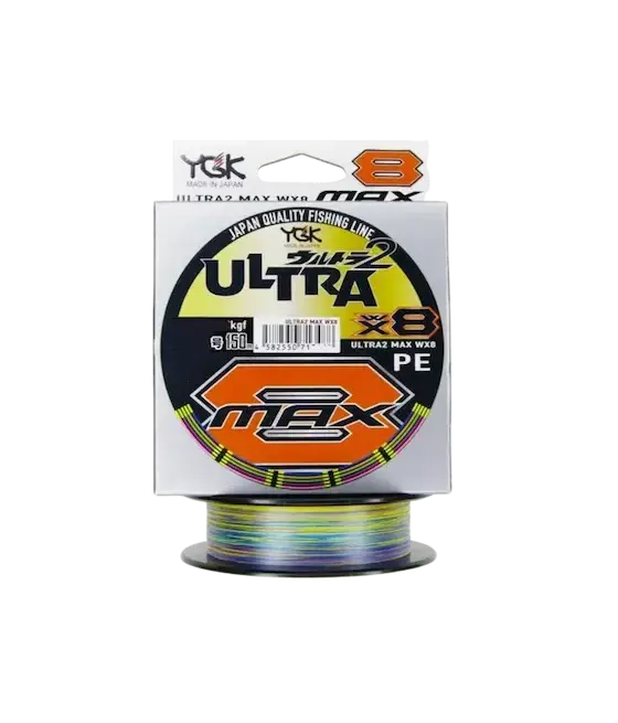 Шнур плетёный YGK Ultra2 MAX WX8 150m (№2.0 (15.5kg))