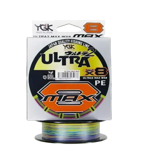 Шнур плетёный YGK Ultra2 MAX WX8 150m (№2.0 (15.5kg))