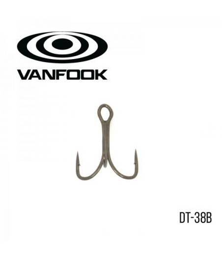 Тройной крючок Vanfook DT-38B Fusso Black (№12 (7шт))