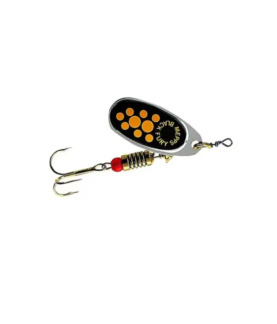 Блешня Mepps Black Fury Silver/Orange №2 4.5г