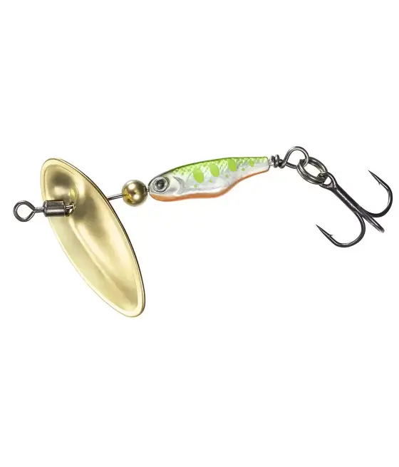 Блесна Daiwa Silver Creek Spinner SS 4.5g Chart Yamame Orange Berry