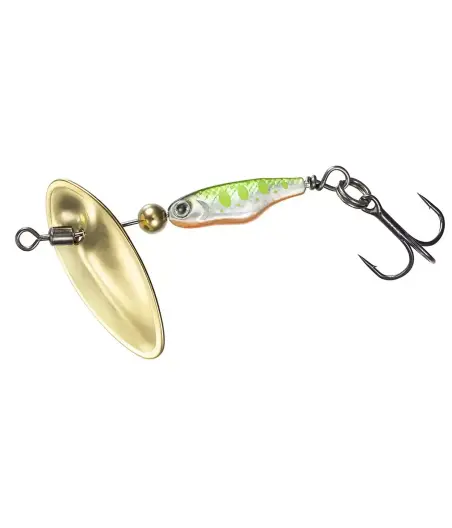 Блесна Daiwa Silver Creek Spinner SS 4.5g Chart Yamame Orange Berry