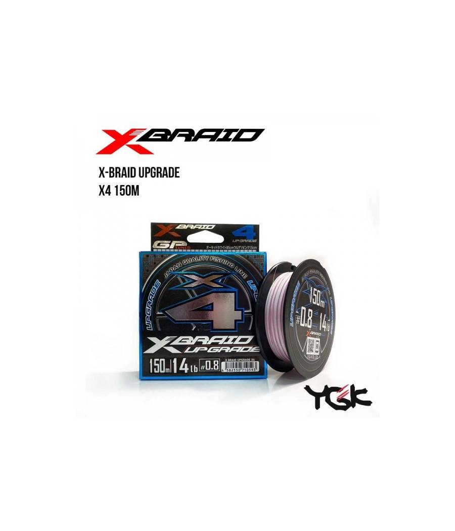 Шнур плетений YGK X-Braid Upgrade X4 150m (№0.4 (8lb / 3.63kg))
