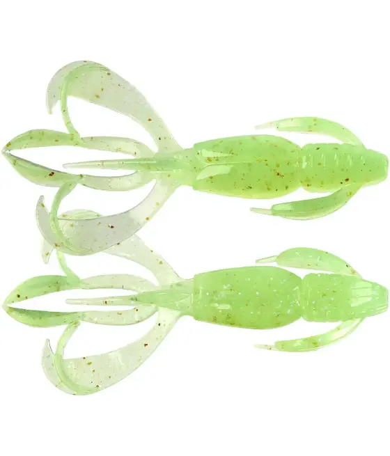 Силікон Keitech Crazy Flapper 3.6" EA№19 electric chart shad (7 шт/уп)