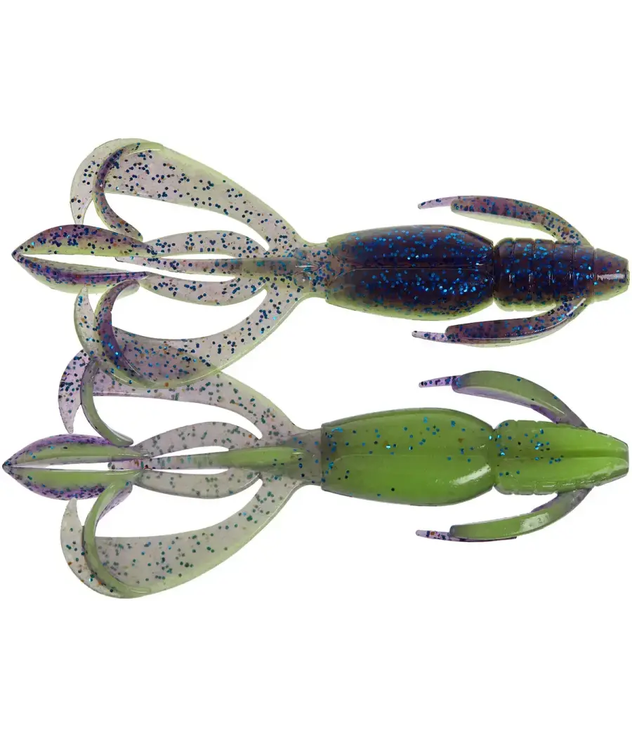 Силикон Keitech Crazy Flapper 3.6" PAL№06 Violet Lime Berry (7 шт/уп)