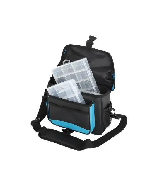 Сумка спининговая Flagman Lure Bag 28х19х8см з 2 коробками 27×18×4 см та 20×14×4 см