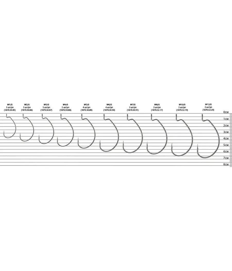 Крючок Select WH-93 №4/0 (5 шт/уп)