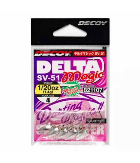 Джиг-головка Decoy Delta Magic SV-51 1/32 2.5г №4