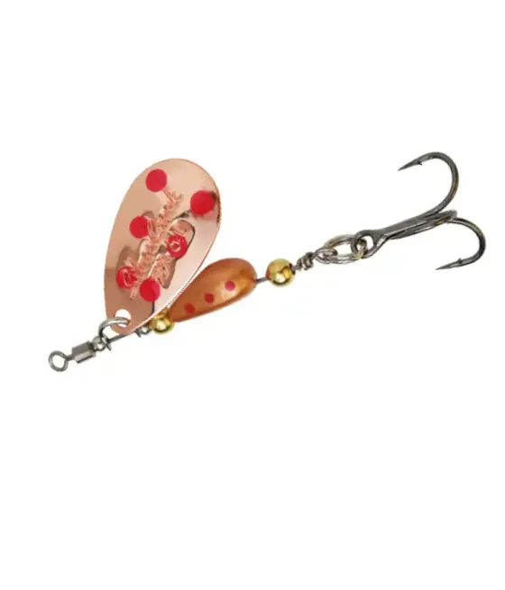 Блесна Daiwa Silver Creek Spinner 6g №2 Copper Dots (A0009321100)