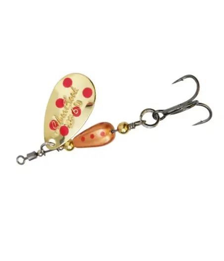 Блесна Daiwa Silver Creek Spinner 6g №2 Gold Dots (A0009321500)