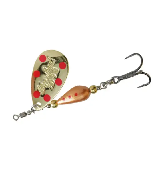 Блешня Daiwa Silver Creek Spinner 9g №3 Gold Dots (A0009320700)