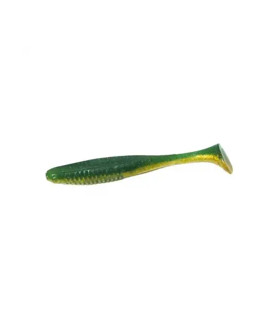 Приманка Bait Breath E.T.Shad 3,4" (7 шт) 958 Gold Green (2 tone color)