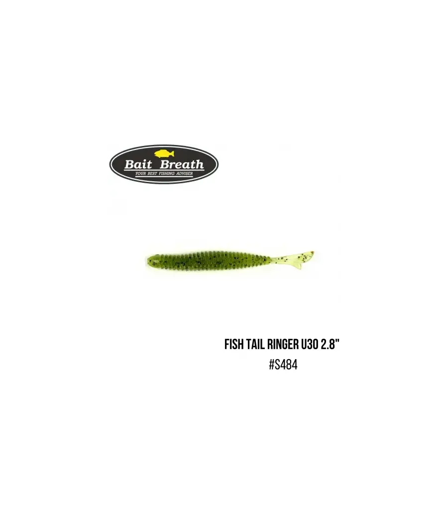 Приманка Bait Breath U30 Fish Tail Ringer 2.8 (8шт.) 484