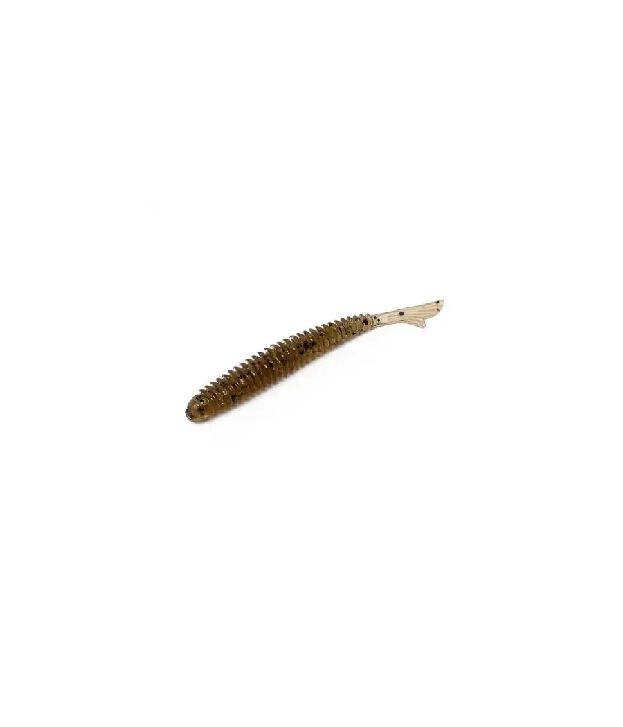 Приманка Bait Breath U30 Fish Tail Ringer 2" (10шт.) 120 Green Pumpkin/Seed