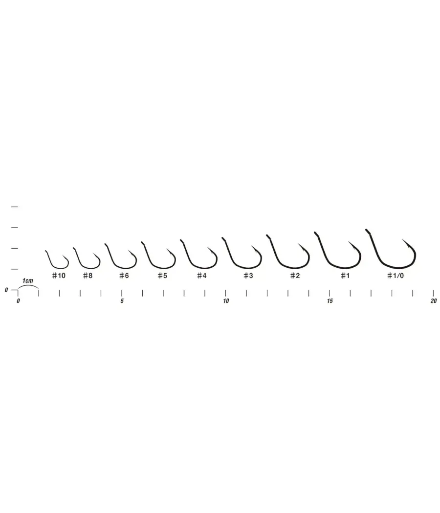 Крючок Decoy Worm23 Body Hook №10 (10 шт/уп)
